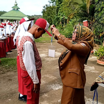 Masa Pengenalan Lingkungan Sekolah (MPLS) Di SMPN 6 Rantau B