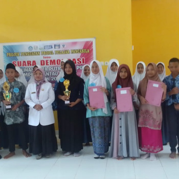 PEMILIHAN BUJANG GADIS SMP NEGERI 6 RANTAU BAYUR