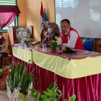 Kegiatan Musyawarah warga sekolah dalam Pembanguna Mushola A