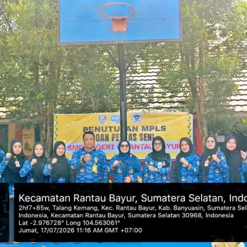 Penutupan MPLS Ramah SMP Negeri 6 Rantau Bayur Berlangsung M