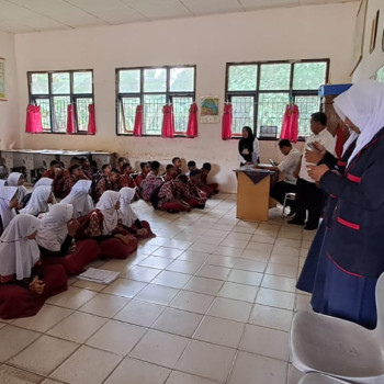 SOSIALISASI SMPN 6 RANTAU BAYUR TENTANG PPDB 2023/2024  di S