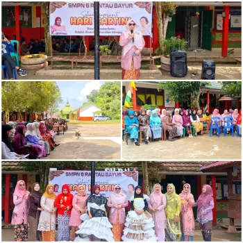 Peringatan Hari Kartini di SMPN 6 Rantau Bayur Berlangsung M