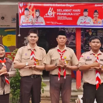 SMP Negeri 6 Rantau Bayur Gelar Upacara Peringatan Hari Pram